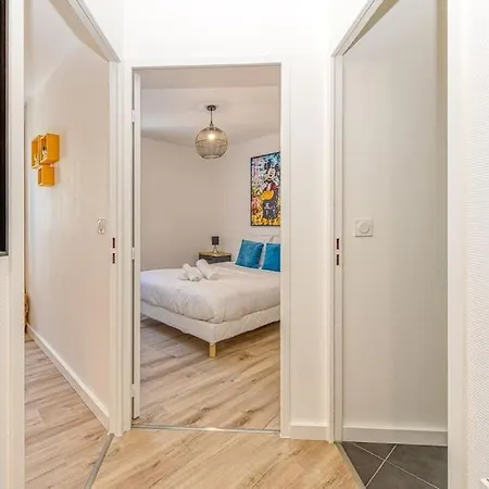 Belles Prestations, 3 Ch, Terrasse, Wifi Fibre Lejlighed *